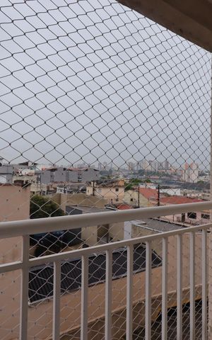 Apartamento à venda com 54m², 2 quartos e 1 vagaSacada da Sala