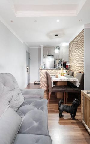 Apartamento à venda com 47m², 2 quartos e 1 vaga Apartamento à venda com 47m², 2 quartos e 1 vagaSala