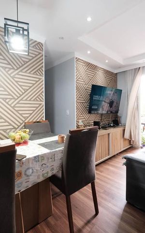 Apartamento à venda com 47m², 2 quartos e 1 vaga Apartamento à venda com 47m², 2 quartos e 1 vagaSala
