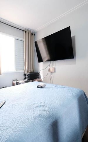 Apartamento à venda com 47m², 2 quartos e 1 vaga Apartamento à venda com 47m², 2 quartos e 1 vagaQuarto 1