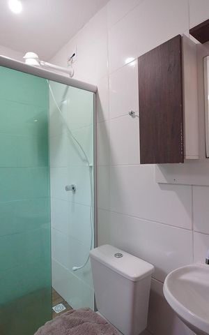 Apartamento para alugar com 42m², 1 quarto e sem vagaBanheiro 