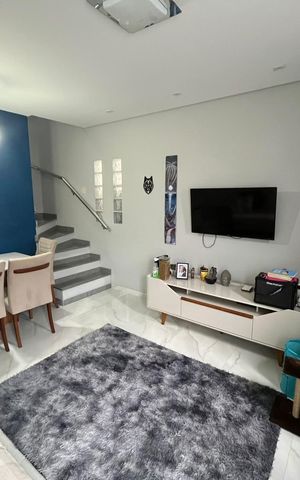 Casa de condomínio para alugar com 70m², 2 quartos e 1 vaga