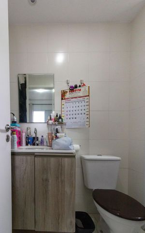Apartamento para alugar com 60m², 2 quartos e 1 vagaBanheiro do Quarto 2 suíte