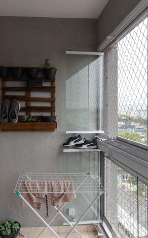 Apartamento para alugar com 60m², 2 quartos e 1 vagaVaranda gourmet