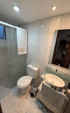 Apartamento à venda com 62m², 2 quartos e 1 vaga Apartamento à venda com 62m², 2 quartos e 1 vagaBanheiro 2