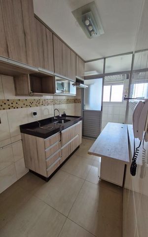 Apartamento à venda com 63m², 3 quartos e 2 vagas Apartamento à venda com 63m², 3 quartos e 2 vagasCozinha