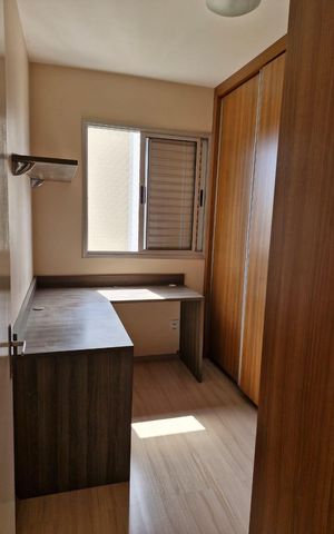 Apartamento à venda com 63m², 3 quartos e 2 vagas Apartamento à venda com 63m², 3 quartos e 2 vagasQuarto 2