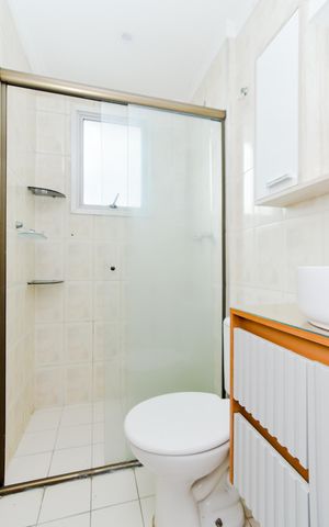 Apartamento para alugar com 51m², 2 quartos e 2 vagasBanheiro do Quarto 2 