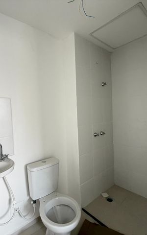 Apartamento à venda com 50m², 2 quartos e sem vagaBanheiro da Suíte