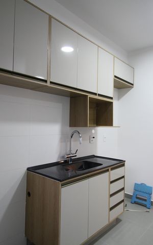 Apartamento para alugar com 38m², 2 quartos e sem vagaCozinha - Armários