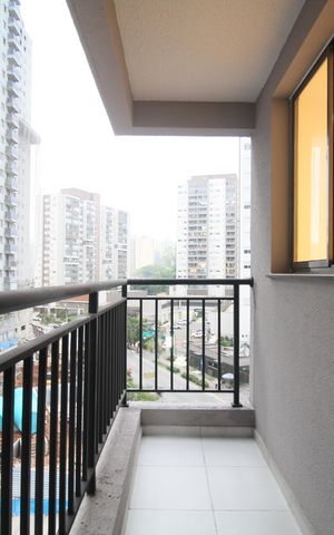 Apartamento para alugar com 38m², 2 quartos e sem vagaVaranda