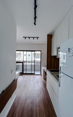 Studio para alugar com 25m², 1 quarto e sem vagaCozinha