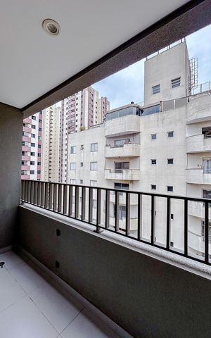 Studio para alugar com 25m², 1 quarto e sem vagaVaranda