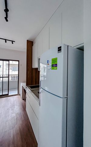 Studio para alugar com 25m², 1 quarto e sem vagaCozinha