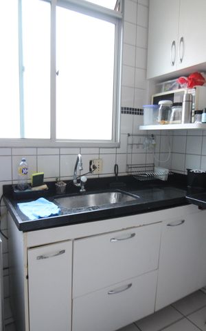 Apartamento à venda com 61m², 3 quartos e 1 vagaCozinha e Área de Serviço