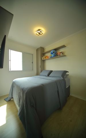 Apartamento para alugar com 68m², 2 quartos e 1 vagaQuarto 1 