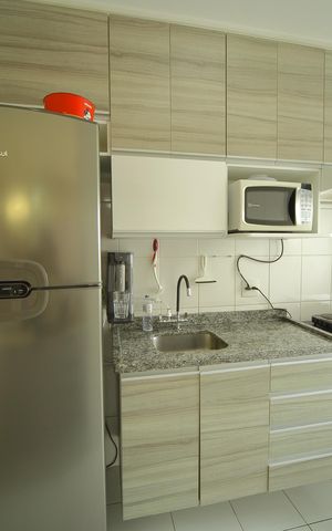 Apartamento para alugar com 68m², 2 quartos e 1 vagaCozinha 