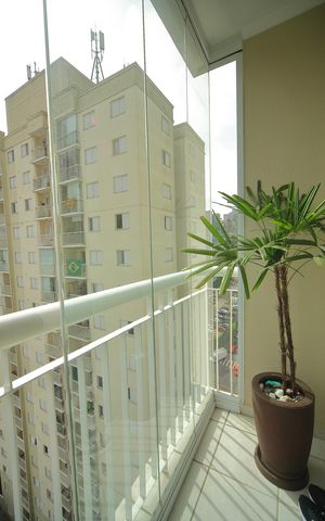 Apartamento para alugar com 68m², 2 quartos e 1 vagaVaranda da Sala 