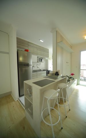 Apartamento para alugar com 68m², 2 quartos e 1 vagaCozinha 