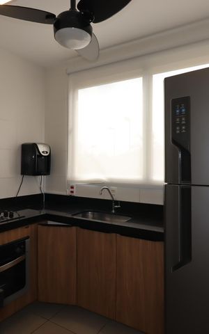 Apartamento para alugar com 36m², 2 quartos e 1 vagaÁrea Comum - Salão de Festa