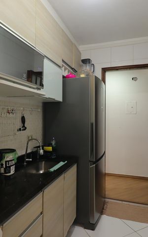 Apartamento à venda com 49m², 2 quartos e 1 vagaCozinha
