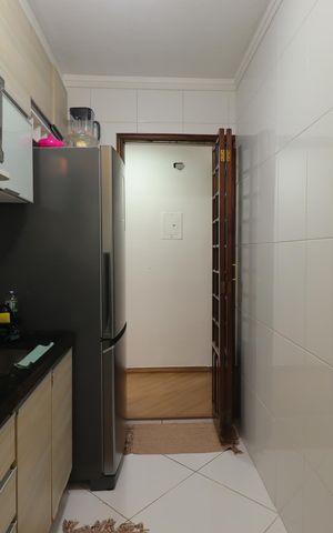 Apartamento à venda com 49m², 2 quartos e 1 vagaCozinha