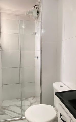 Apartamento à venda com 64m², 3 quartos e 1 vaga Apartamento à venda com 64m², 3 quartos e 1 vagaBanheiro