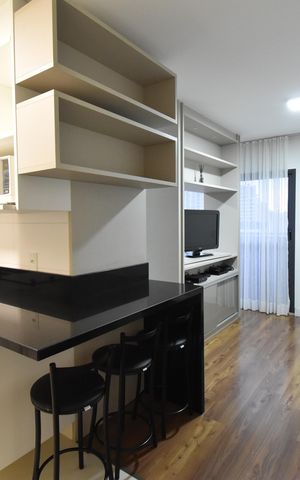 Studio à venda com 35m², 1 quarto e sem vagaStudio