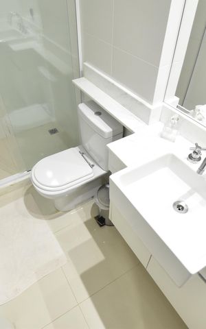 Studio à venda com 35m², 1 quarto e sem vagaBanheiro