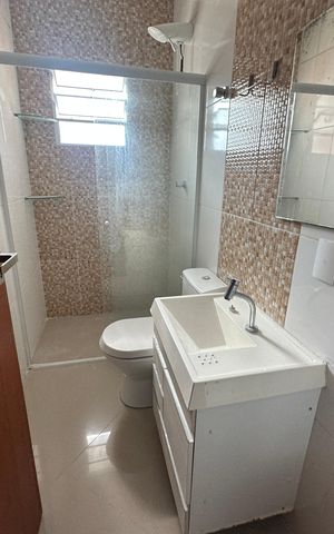 Casa para alugar com 50m², 2 quartos e sem vagaBanheiro