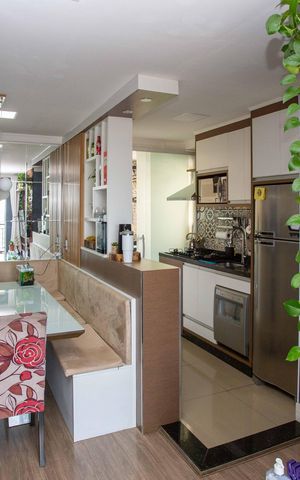 Apartamento para alugar com 62m², 3 quartos e 1 vagaSala