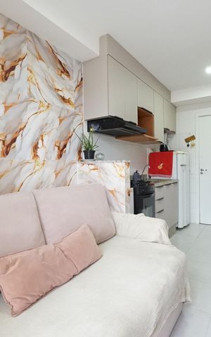 Apartamento para alugar com 28m², 1 quarto e sem vagaSala