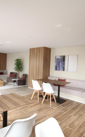 Apartamento para alugar com 28m², 1 quarto e sem vagaSalão de Festas