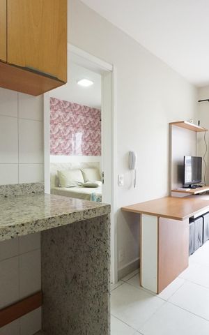 Apartamento para alugar com 28m², 1 quarto e sem vagaCozinha