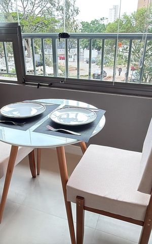 Apartamento à venda com 26m², 1 quarto e sem vagaSacada