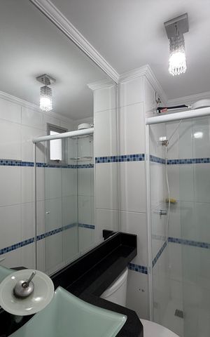 Apartamento para alugar com 50m², 2 quartos e 1 vaga Apartamento para alugar com 50m², 2 quartos e 1 vagaBanheiro