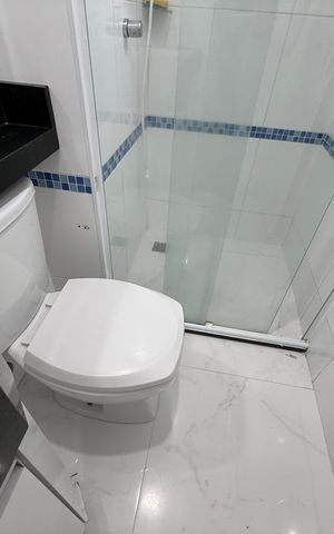 Apartamento para alugar com 50m², 2 quartos e 1 vaga Apartamento para alugar com 50m², 2 quartos e 1 vagaBanheiro