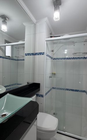 Apartamento para alugar com 50m², 2 quartos e 1 vaga Apartamento para alugar com 50m², 2 quartos e 1 vagaBanheiro