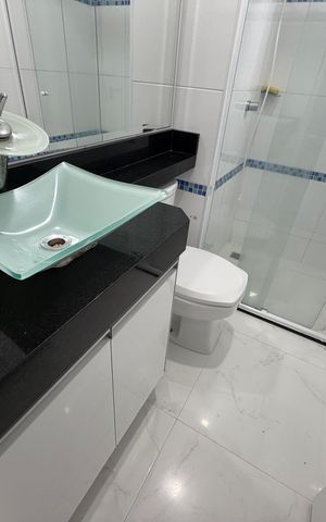 Apartamento para alugar com 50m², 2 quartos e 1 vaga Apartamento para alugar com 50m², 2 quartos e 1 vagaBanheiro