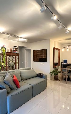 Apartamento para alugar com 87m², 2 quartos e 1 vaga