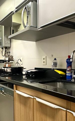 Apartamento para alugar com 87m², 2 quartos e 1 vaga