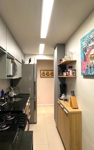 Apartamento para alugar com 87m², 2 quartos e 1 vaga
