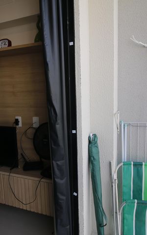 Apartamento à venda com 45m², 2 quartos e sem vagaVaranda da sala