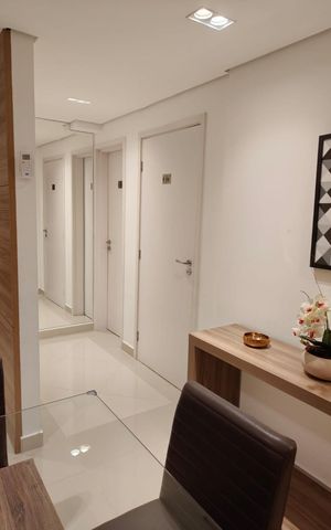 Apartamento à venda com 60m², 2 quartos e 2 vagas Apartamento à venda com 60m², 2 quartos e 2 vagasHall Social