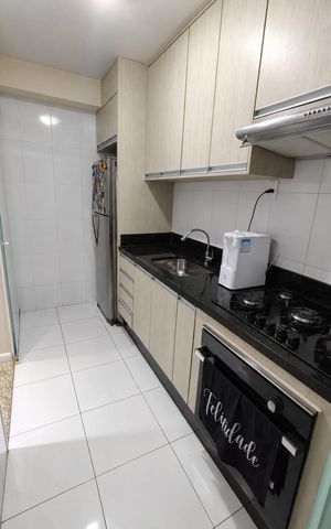 Apartamento à venda com 60m², 2 quartos e 2 vagas Apartamento à venda com 60m², 2 quartos e 2 vagasCozinha