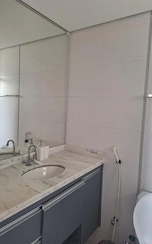 Apartamento para alugar com 98m², 3 quartos e 2 vagas Apartamento para alugar com 98m², 3 quartos e 2 vagasBanheiro 1