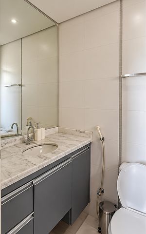 Apartamento para alugar com 98m², 3 quartos e 2 vagas Apartamento para alugar com 98m², 3 quartos e 2 vagasBanheiro 1