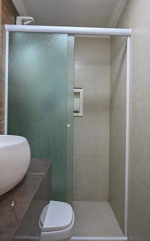 Apartamento à venda com 68m², 3 quartos e 1 vaga Apartamento à venda com 68m², 3 quartos e 1 vagaBanheiro