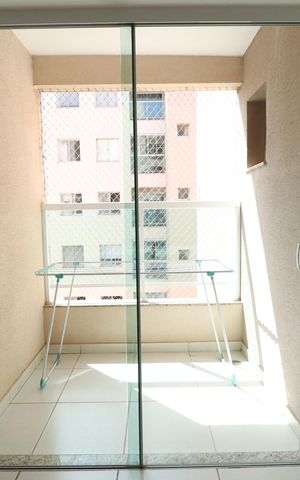 Apartamento para alugar com 60m², 2 quartos e 1 vagaSacada
