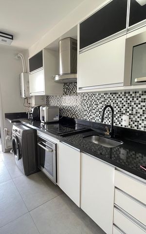 Apartamento para alugar com 84m², 2 quartos e 1 vagaCozinha e Área de Serviço